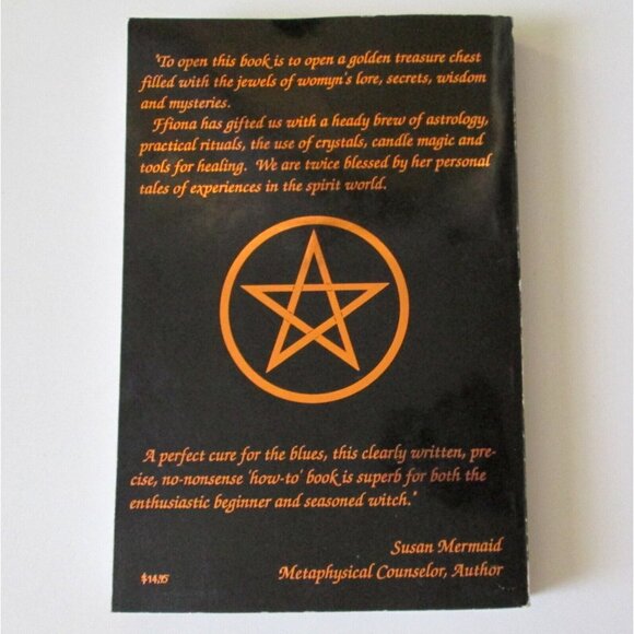 Wild Witches Don't Get The Blues Paperback Book Ffiona Morgan Wicca 1991 - Picture 9 of 9